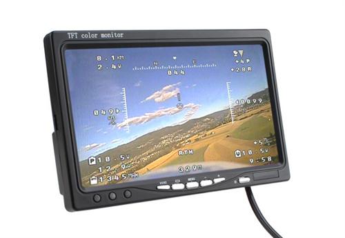 LCD 7" TFT FPV Color Monitor 800x480 [LCD7TFT-CM800]